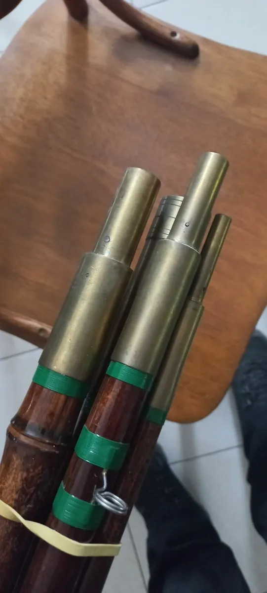 Fishing Rod Bamboo vintage in very good condition - Image 2