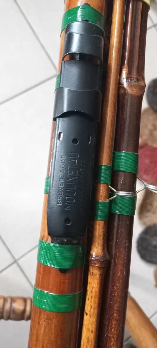 Fishing Rod Bamboo vintage in very good condition - Image 4