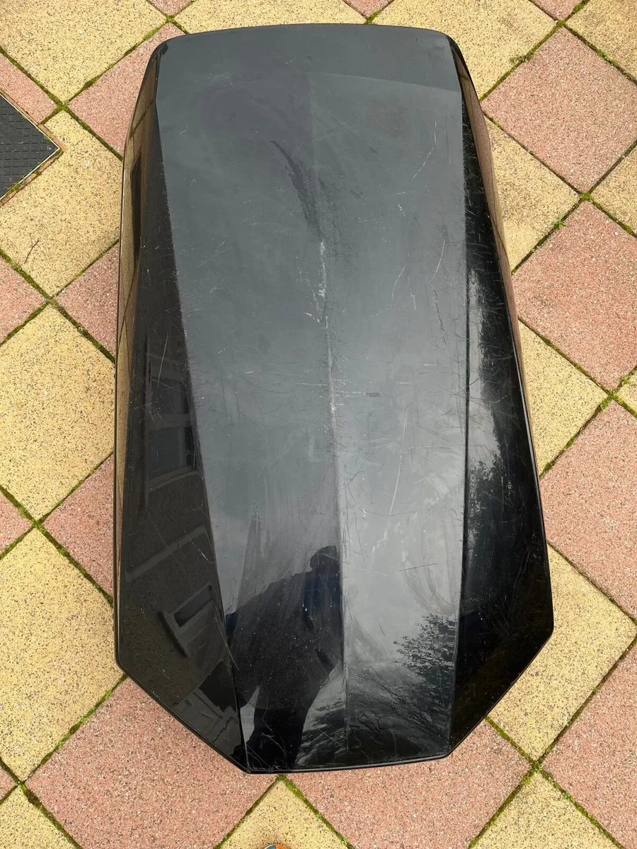 Exodus Roof box for sale 330L with roof bars. - Image 1