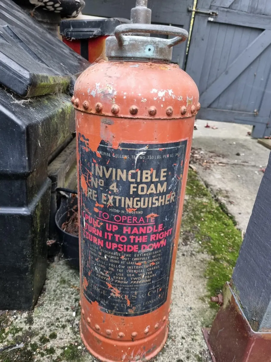Vintage Fire Extinguisher