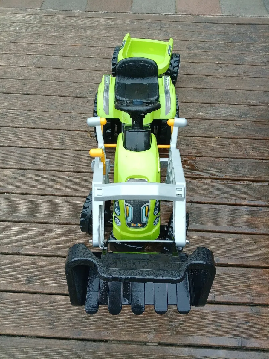 Toy Tractor & Trailor - Image 1
