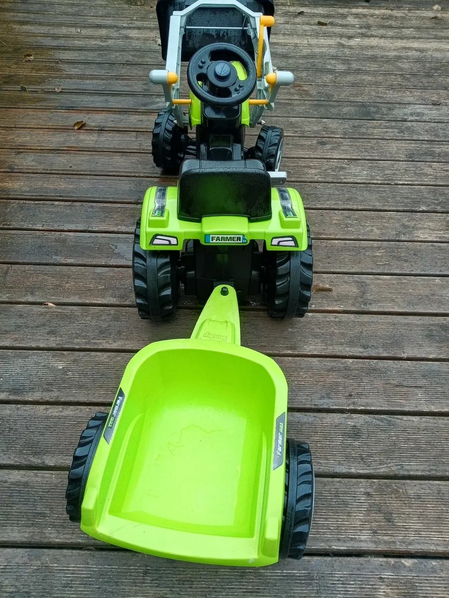 Toy Tractor & Trailor - Image 3