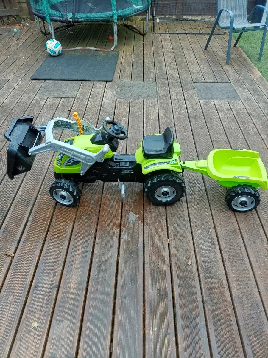 Toy Tractor & Trailor - Image 4