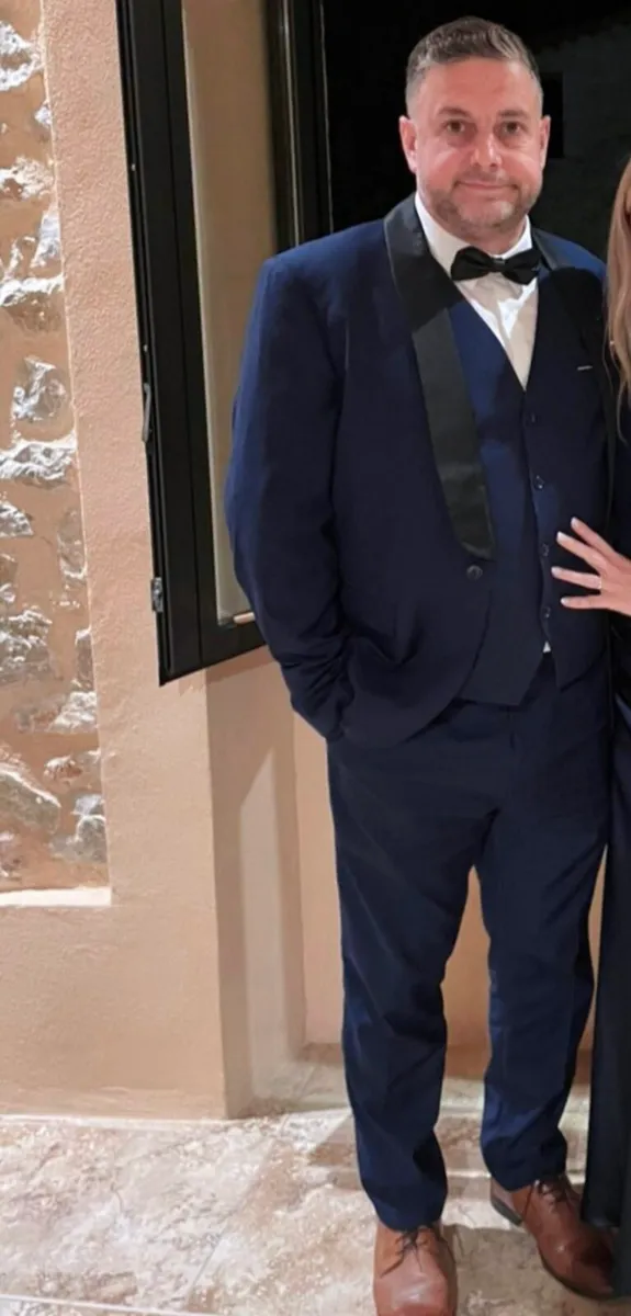 Mens navy tux - Image 2