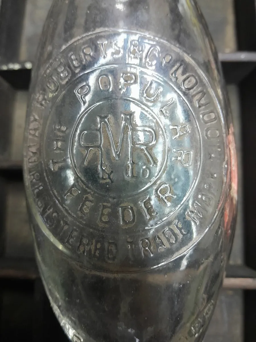 Vintage  baby's  bottle - Image 2