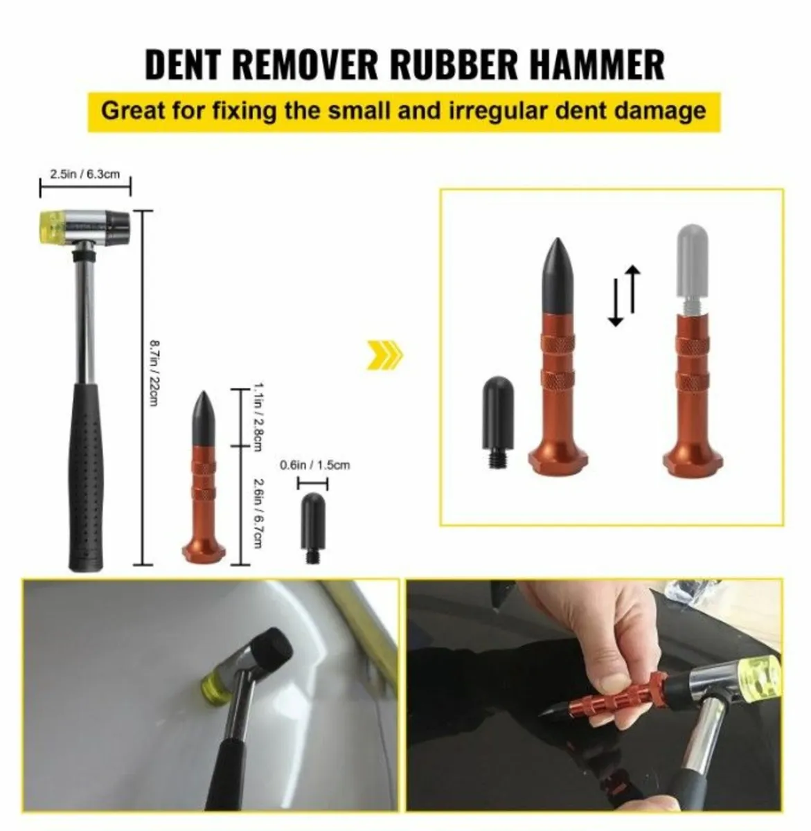 20 Pcs Stainless Steel Paintless Dent Repair Rods - Image 2