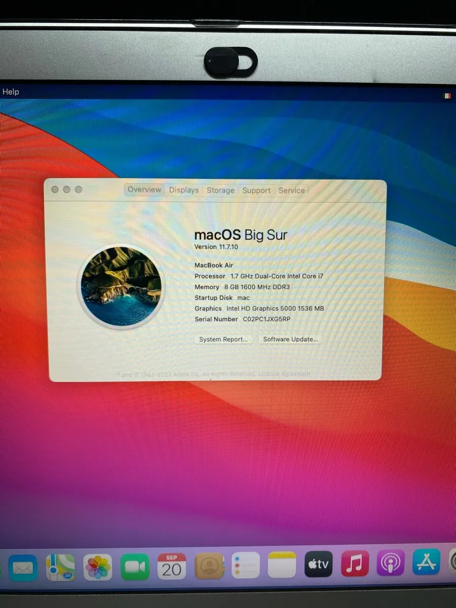 MacBook Air 13 inch i7 pro - Image 3