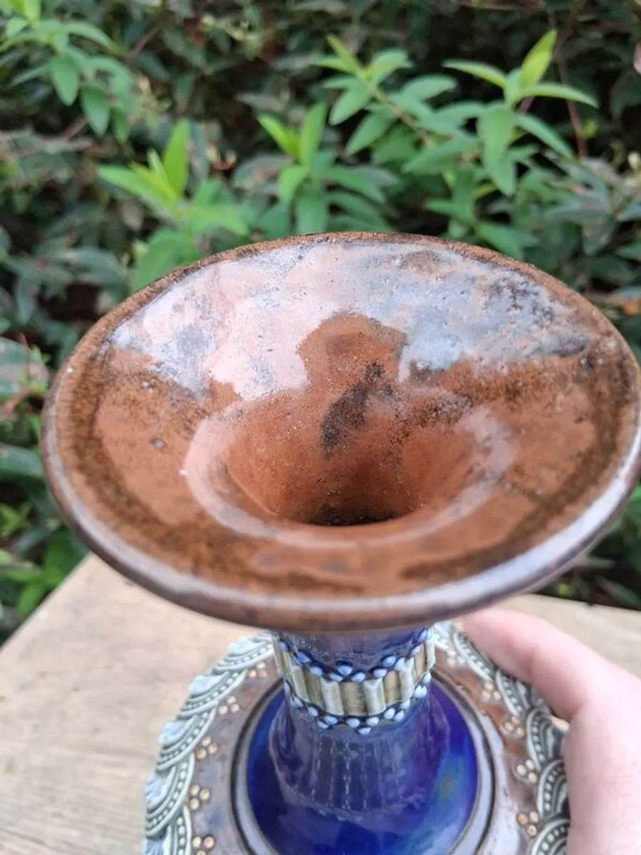 Florrie James Art Nouveau Doultan Lambeth Vase - Image 4