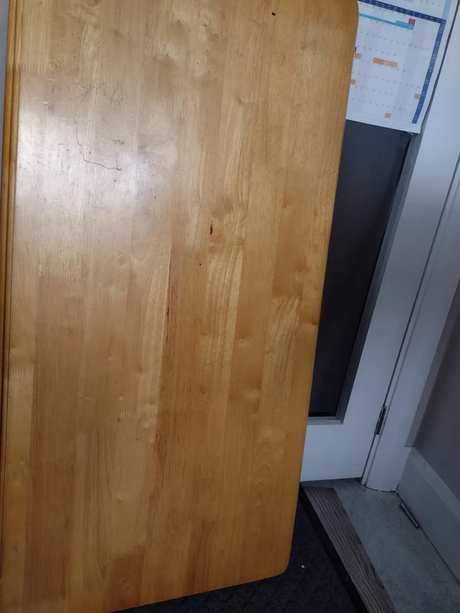 Heavy solid Oak table top or coffee table - Image 1