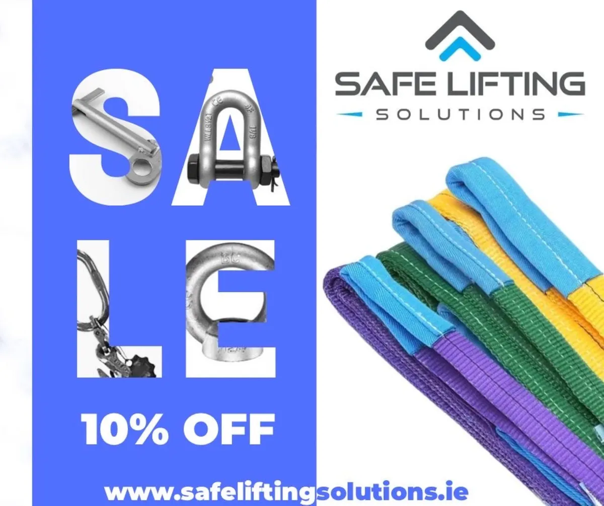 Lifting Equipment Sale - Slings - Shackles - Chain - Image 1
