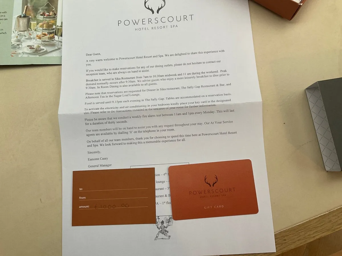 Hotel voucher Powerscourt Hotel Resort Spa - Image 3