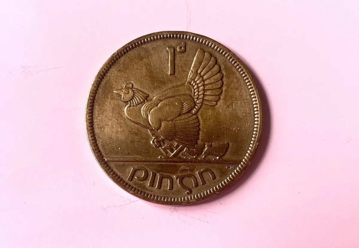 Irish Penny;Ha'penny;Farthing From 1946, Free Post - Image 1