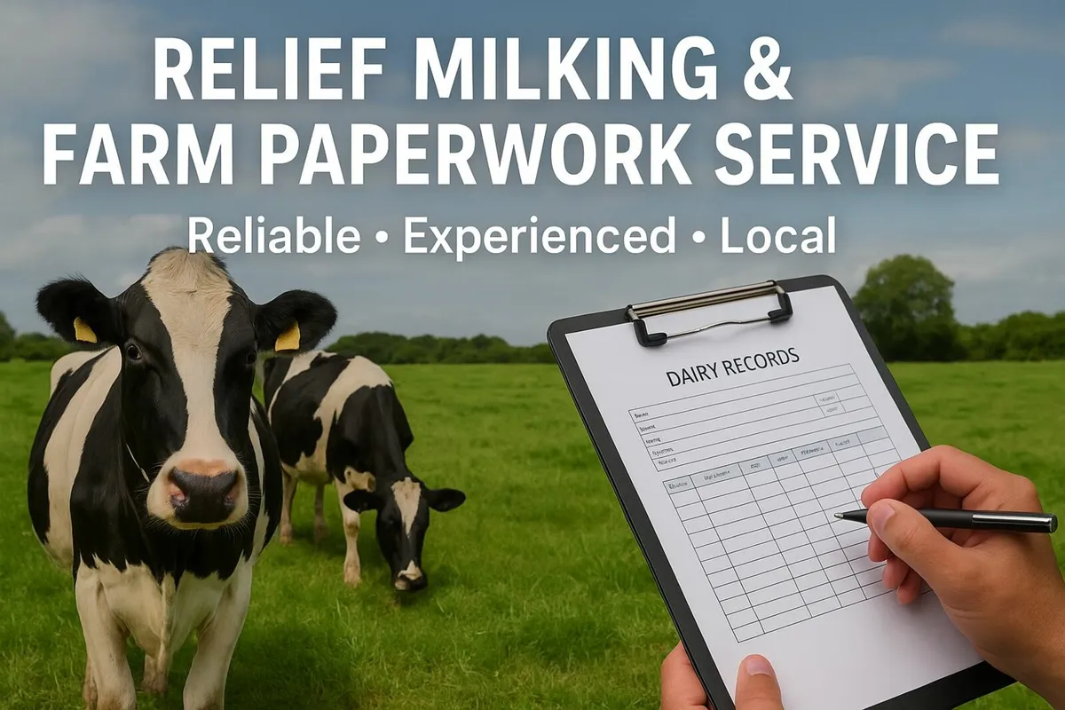 Relief Milking & Farm Administration Services