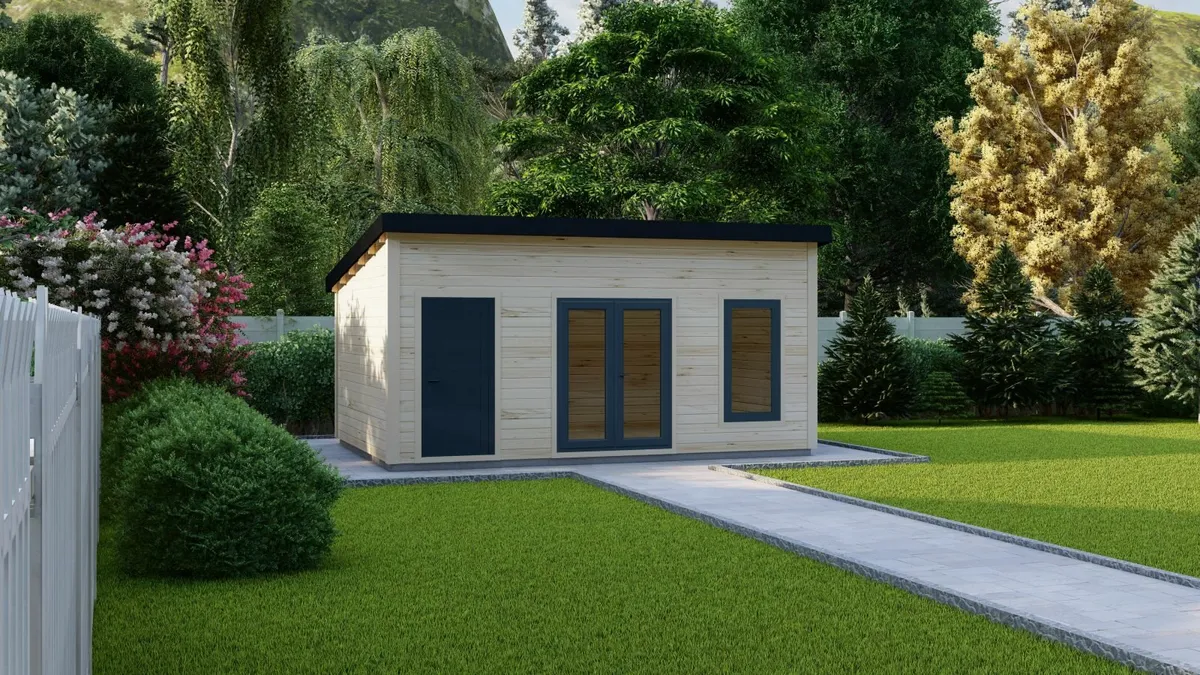 Ecohome Log Cabins Portlaoise 2 Room 6m x 4m - Image 1