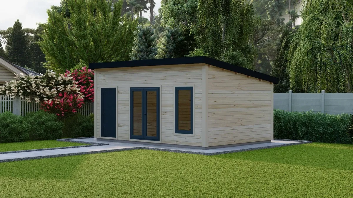 Ecohome Log Cabins Portlaoise 2 Room 6m x 4m - Image 2
