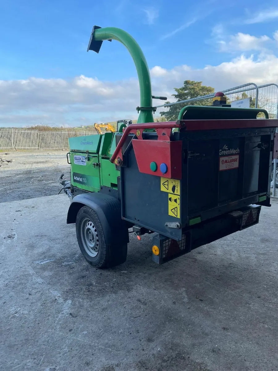 2021 Greenmech Arborist 150 wood chipper - Image 3