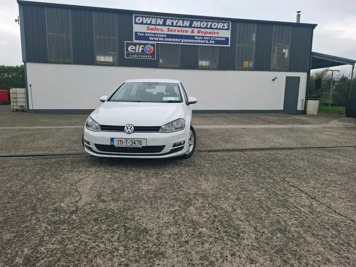 VOLKSWAGEN GOLF 1.6 TDI DIESEL DSG AUTOMATIC 2017 - Image 1