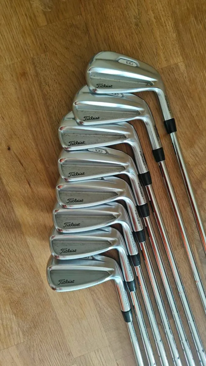 Titleist T100 4-GW X100 AMT White - Image 3