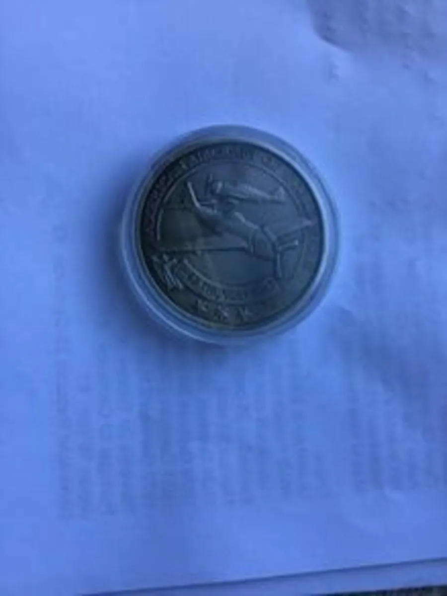 USAF coin -  Aircraft of WW2 - P47 Thunderbolt