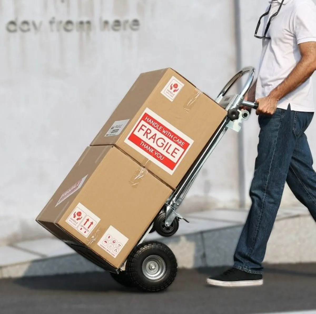 4 in 1, 1000 lbs, Heavy Duty Folding Hand Truck - Image 4