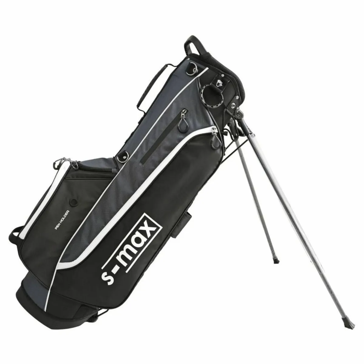 Skymax Max-Lite 7.5" Stand Bag - Black/Grey/White - Image 1
