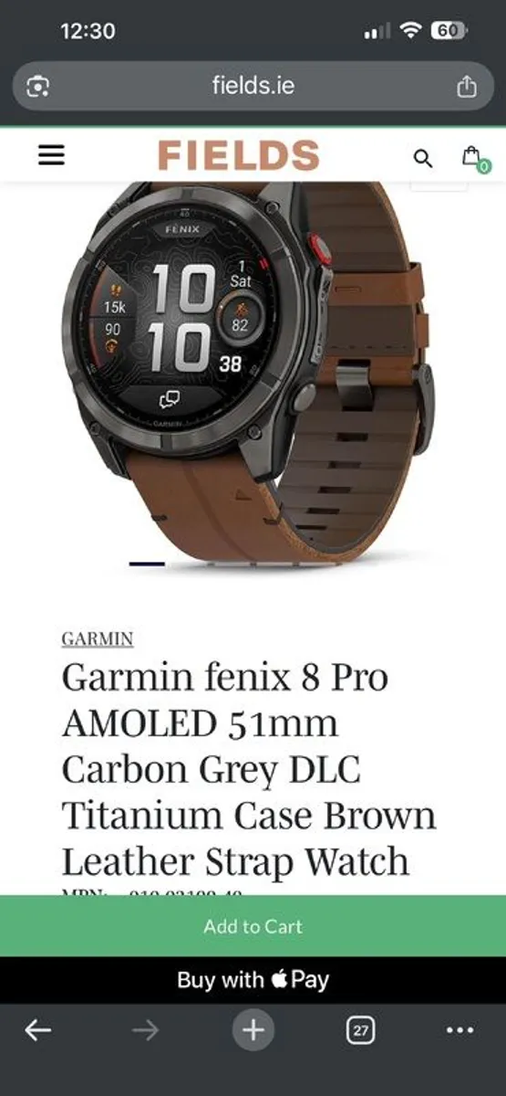 Garmin Fenix 8 PRO - 51mm Sapphire / Titanium - Image 1
