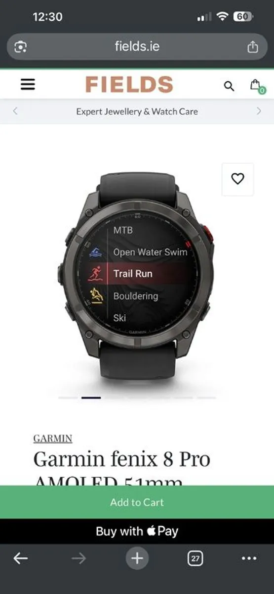 Garmin Fenix 8 PRO - 51mm Sapphire / Titanium - Image 2