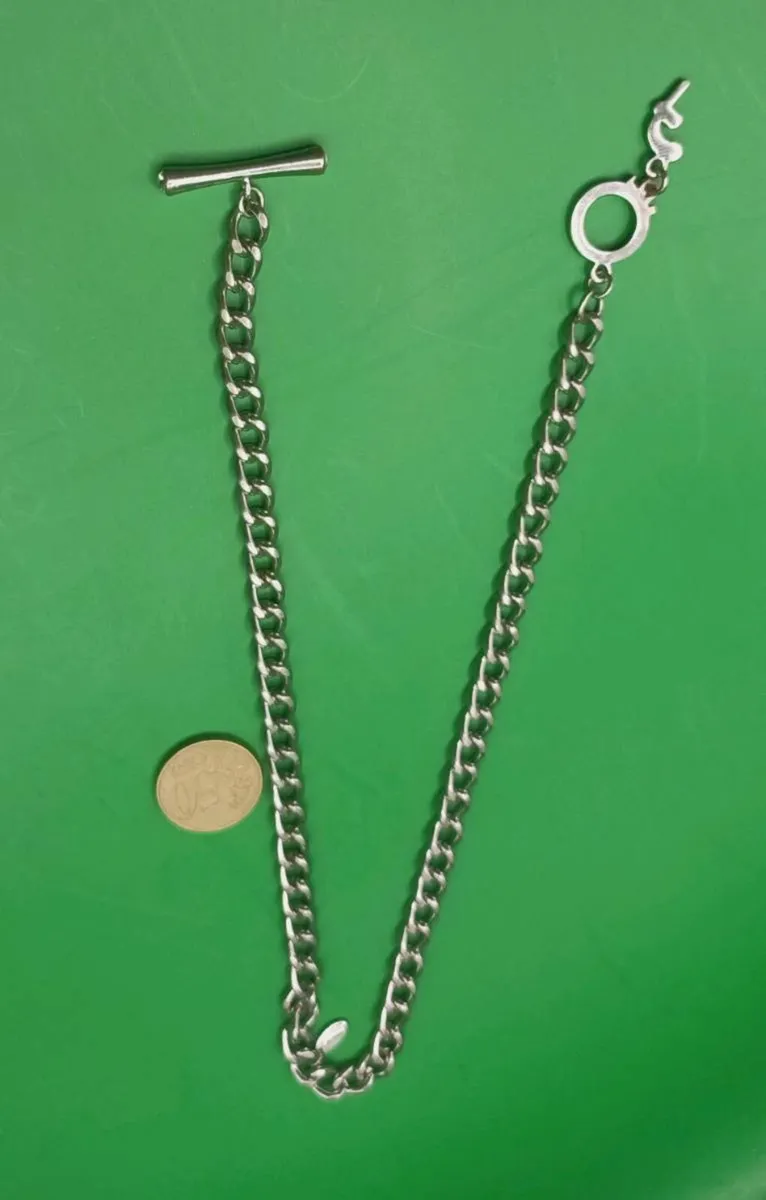 White metal Albert chain,  D18, post 6e - Image 2