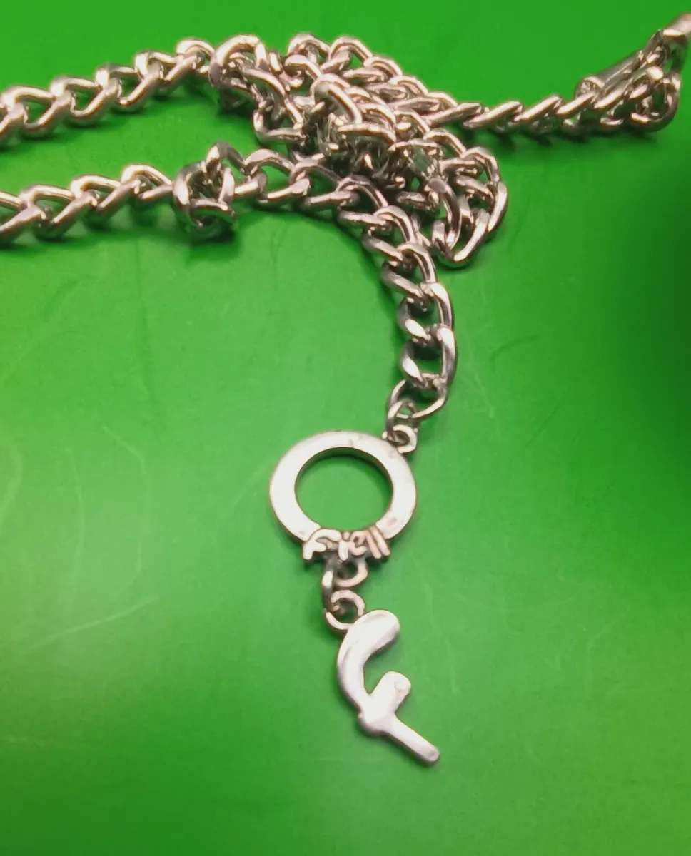 White metal Albert chain,  D18, post 6e - Image 4