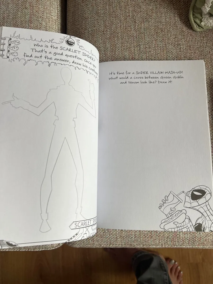 Spiderman stationary set and activity book. Unused - Image 2