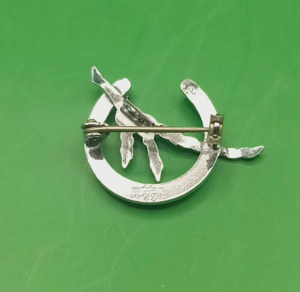Mizpah protective love brooch, D18 post 3e - Image 2