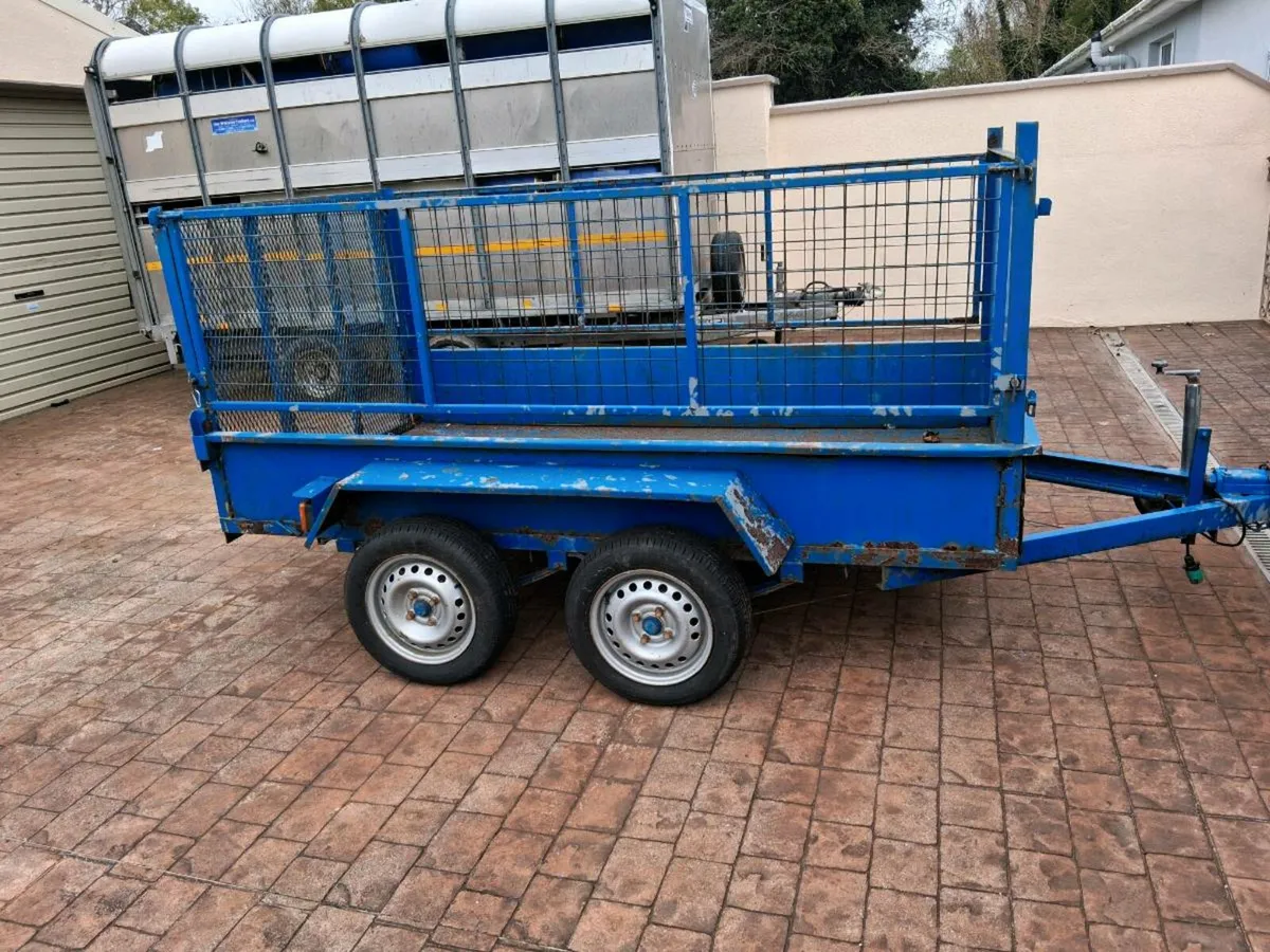 8ft x 4ft  steel trailers - Image 4