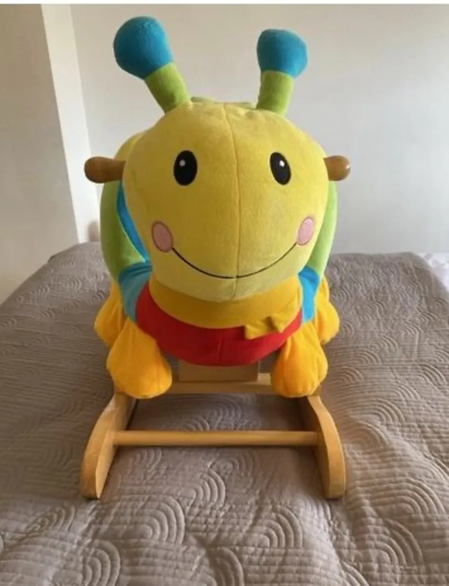 Baby Rocking Animal Caterpillar - Image 1