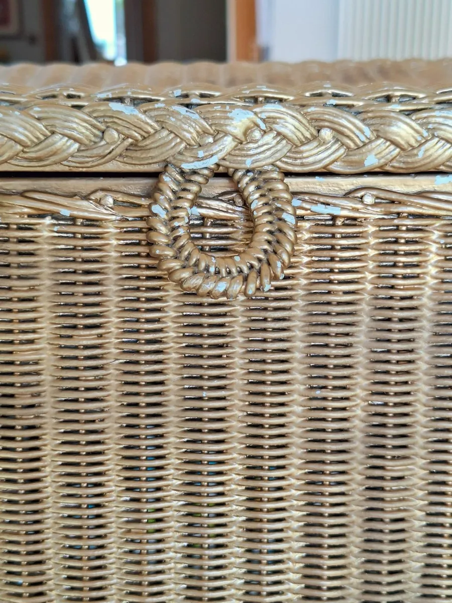 Vintage Lloyd Loom Lusty Linen Basket - Image 4