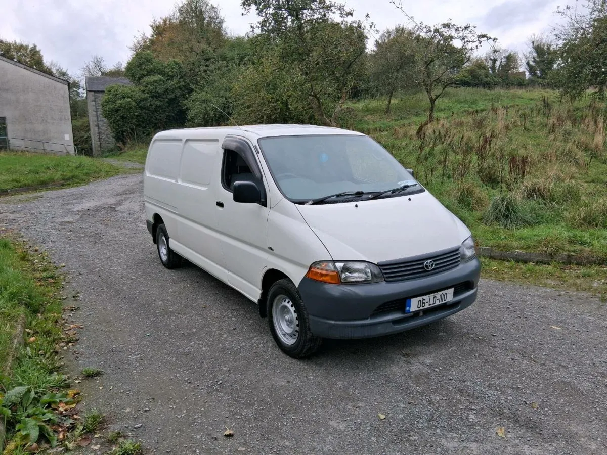 2006 Toyota hiace van €4950 - Image 4