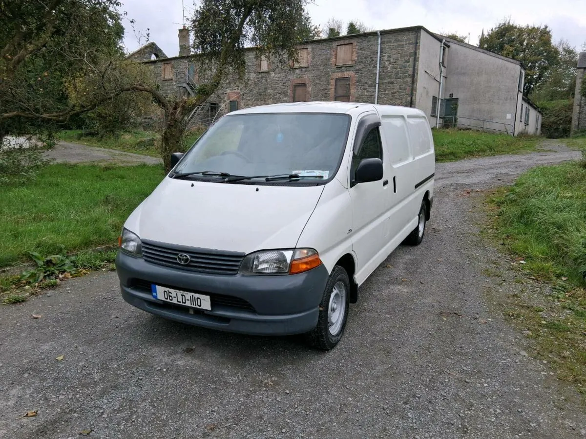 2006 Toyota hiace van €4950 - Image 1