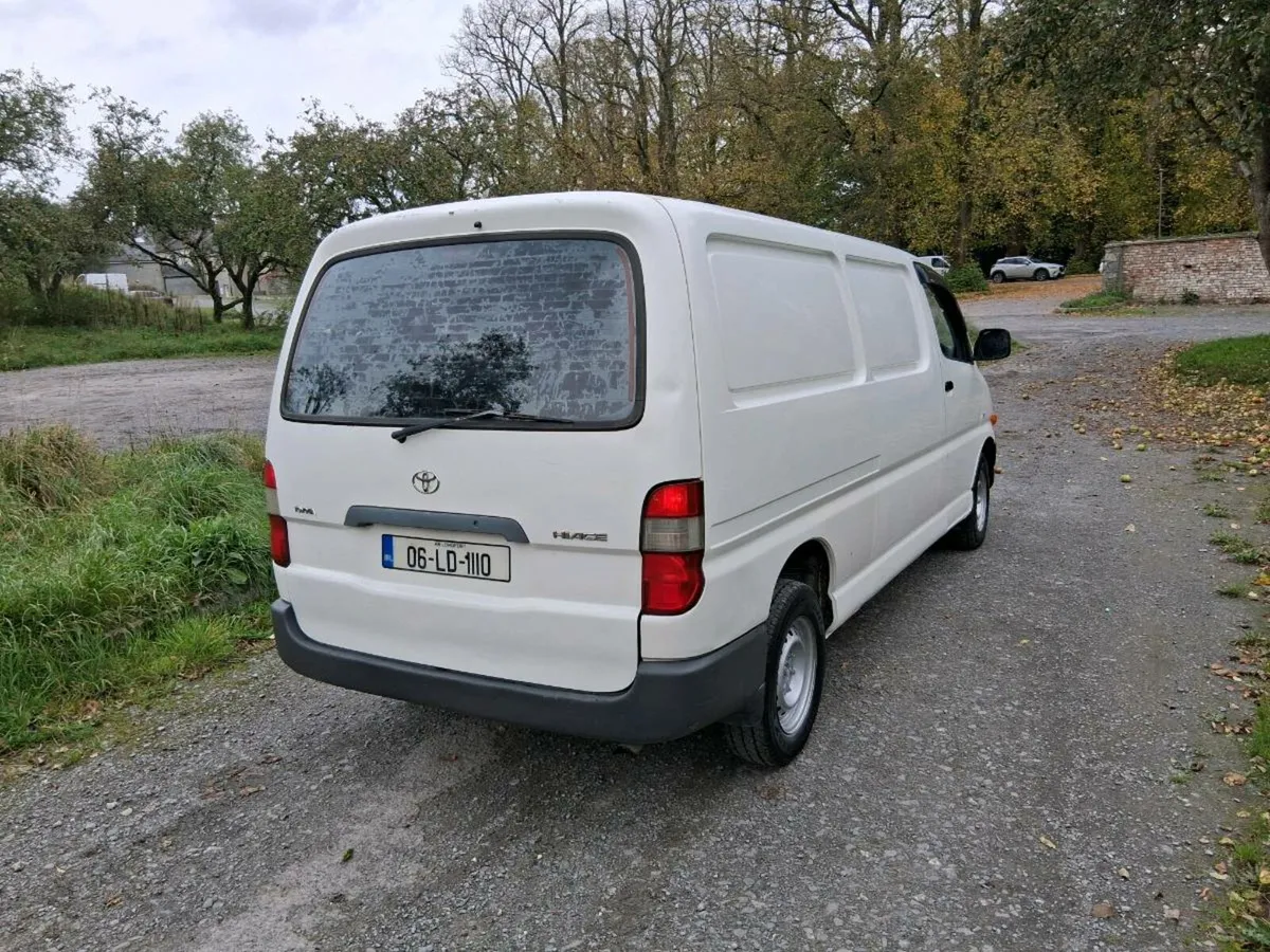 2006 Toyota hiace van €4950 - Image 2