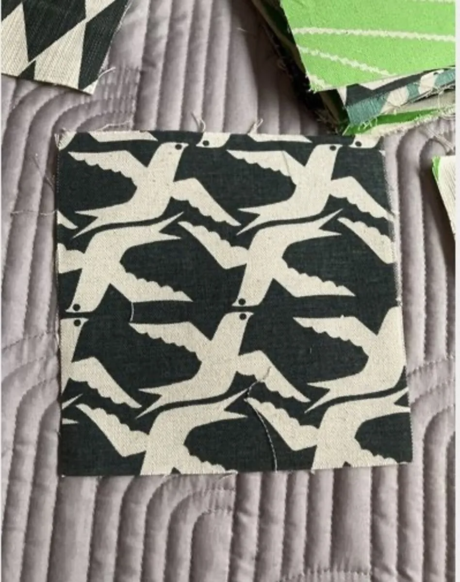 Fabric DIY squares Qty. 50 Crafting Quilt - Image 4