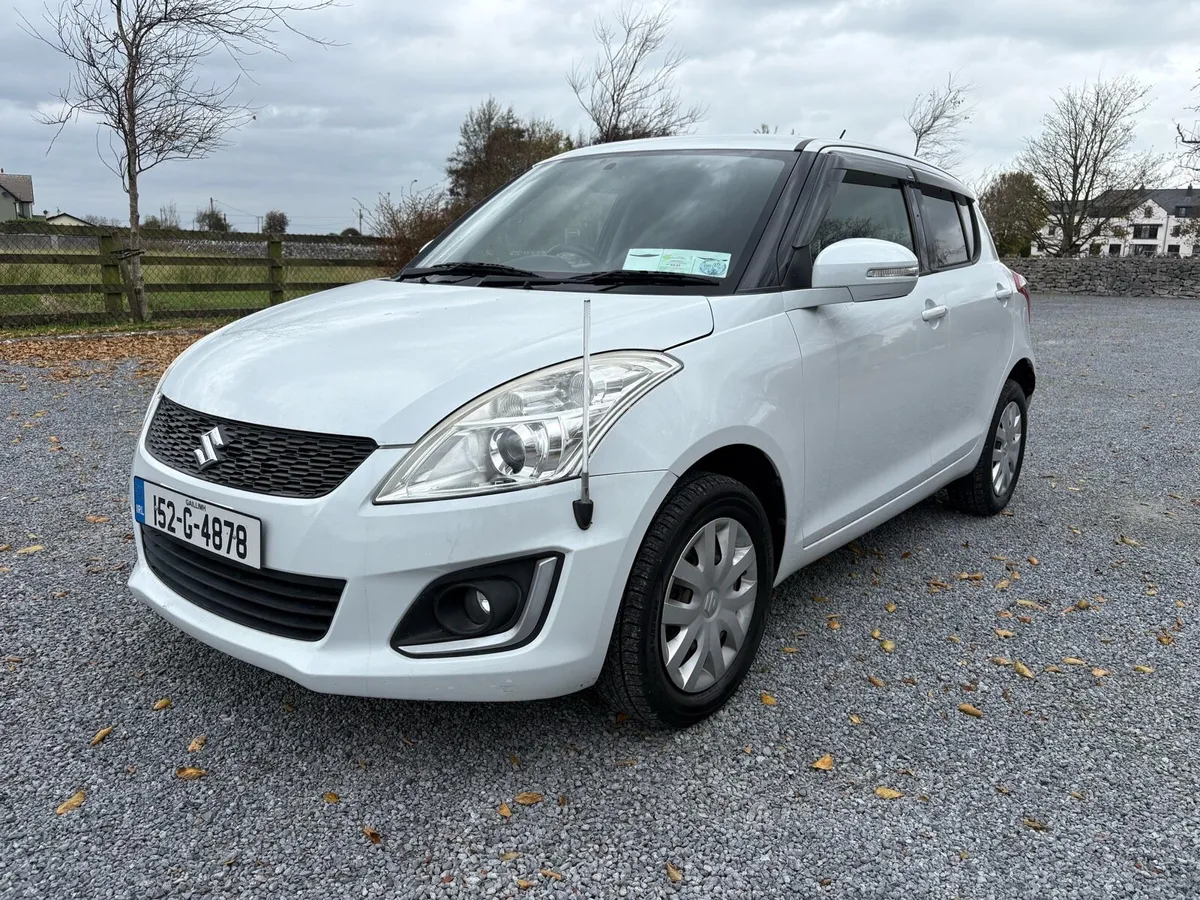 2015 Suzuki Swift 1.2 Petrol Automatic NCT 03/27 - Image 1
