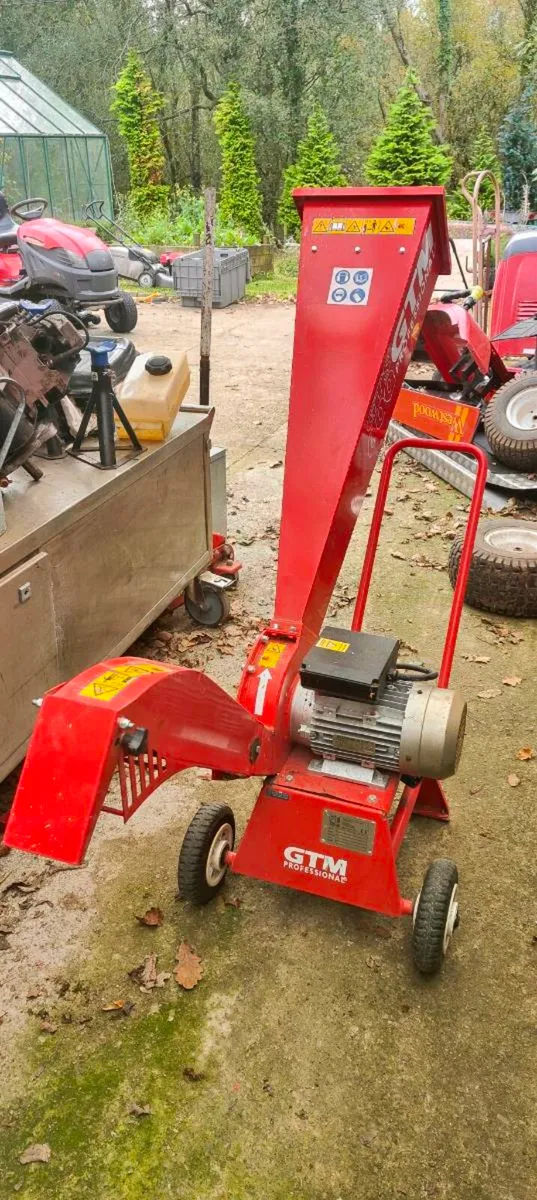 GTM professional GTS600e wood chipper - Image 1