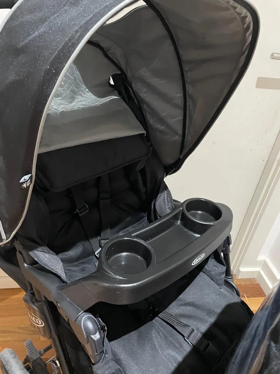 Graco Stadium Duo Tandem Double Pushchair - Image 3