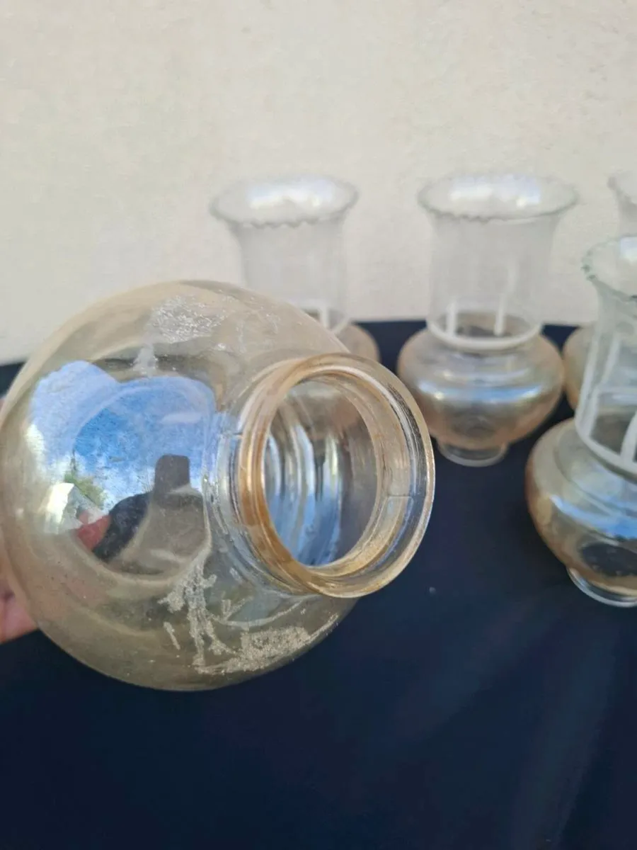 5 glass globes - Image 3