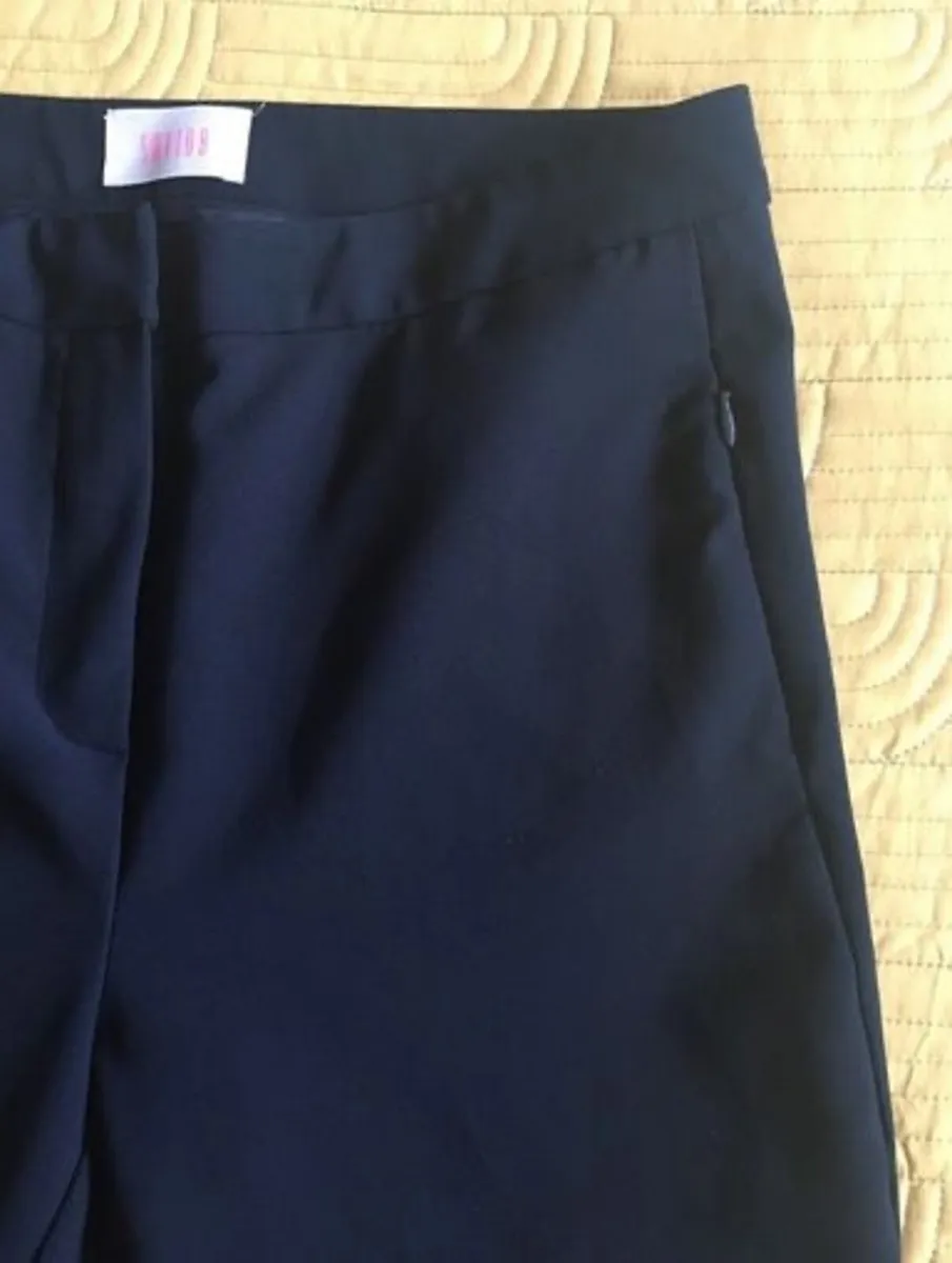 Savida Navy Trousers Size 12 - Image 3