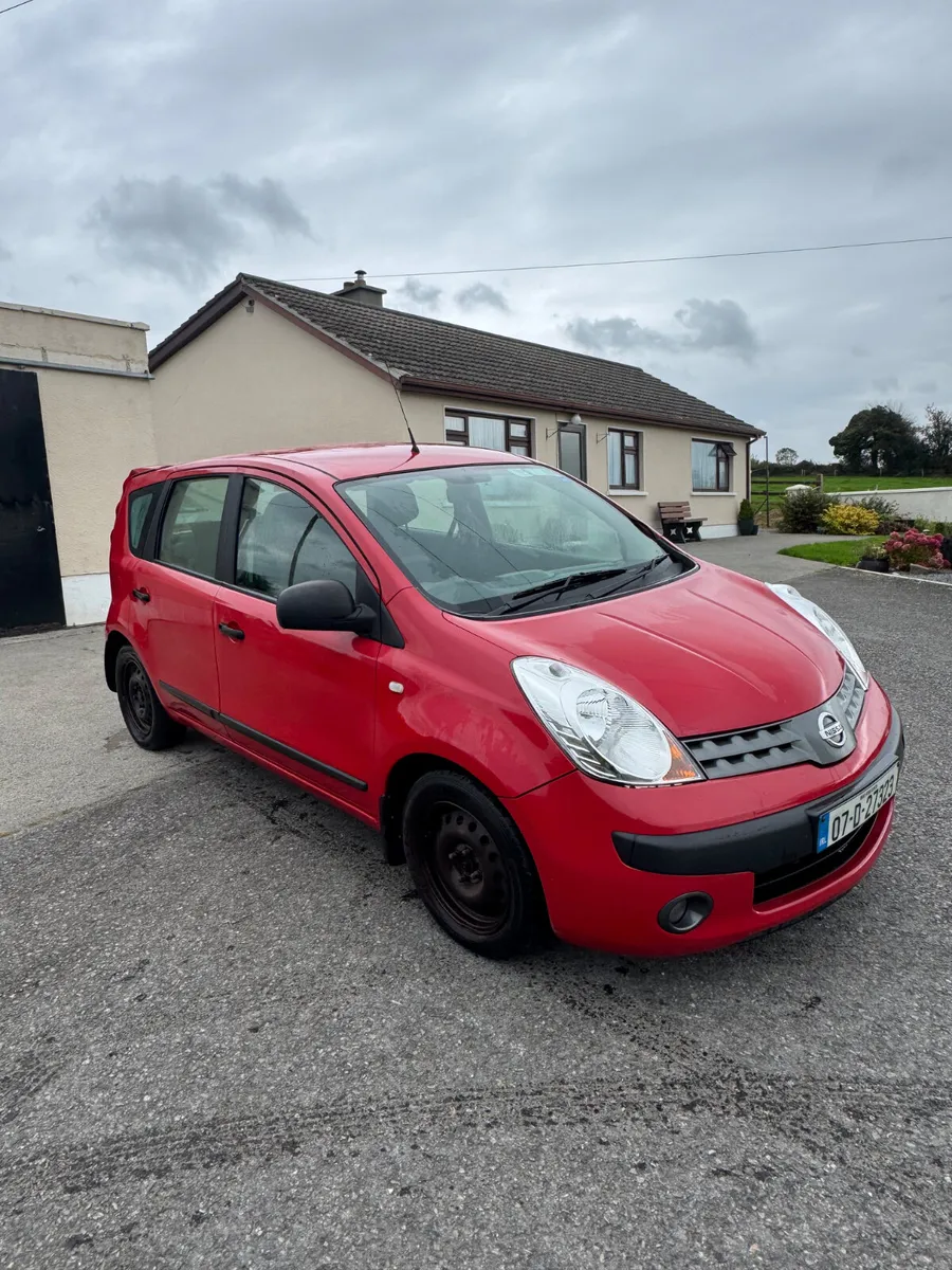 Nissan Note 2007 diesel nct 02 26 taxed - Image 2
