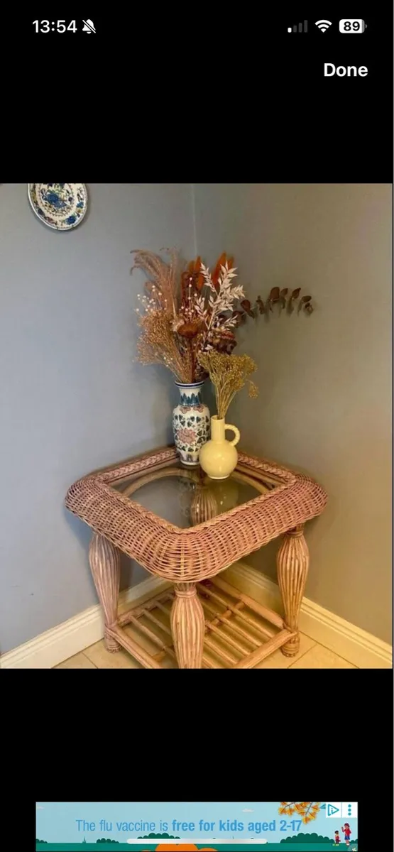 Cane side table - Image 3