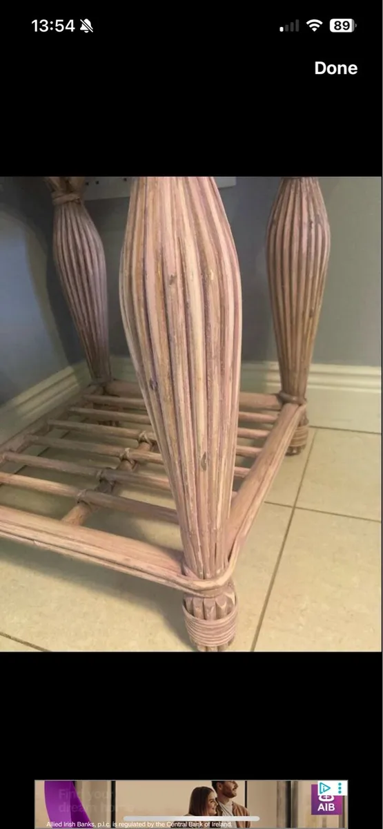 Cane side table - Image 4