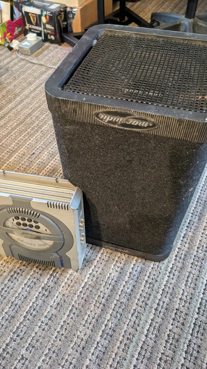 car stereo amp & sub - Image 3