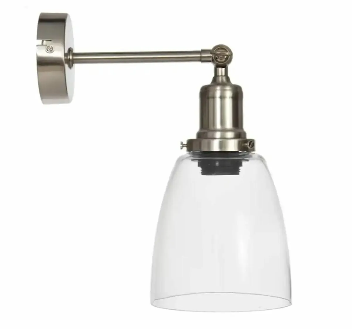 Wall lights satin nickel - Image 2