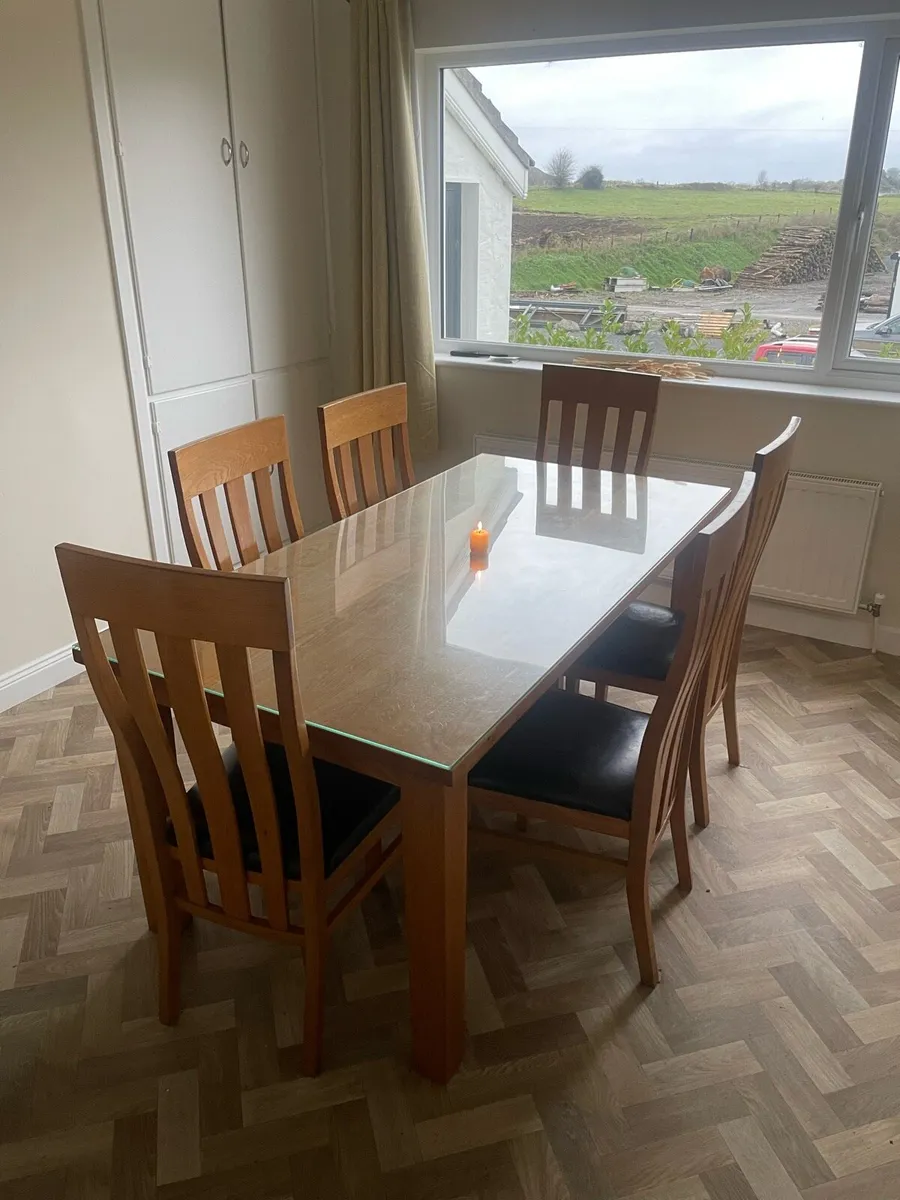 Free*** Oak table and chairs - Image 2