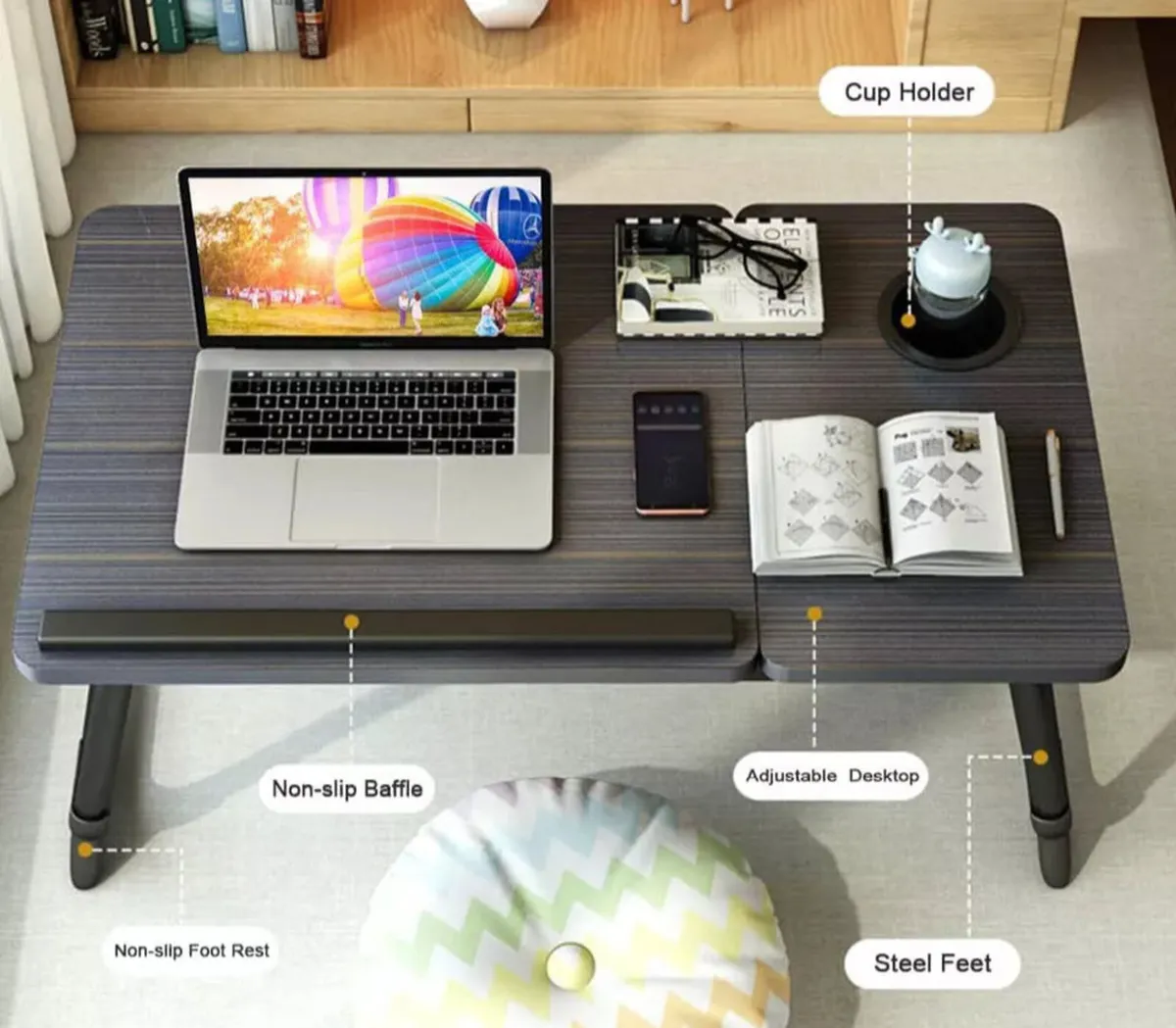 Folding Laptop Table Portable Desk NEW - Image 4